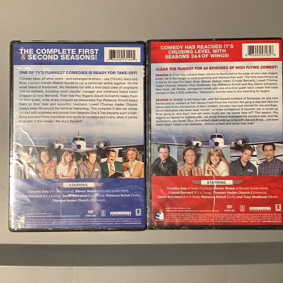 Wings seasons 1-4 DVD - Picture 2 of 3